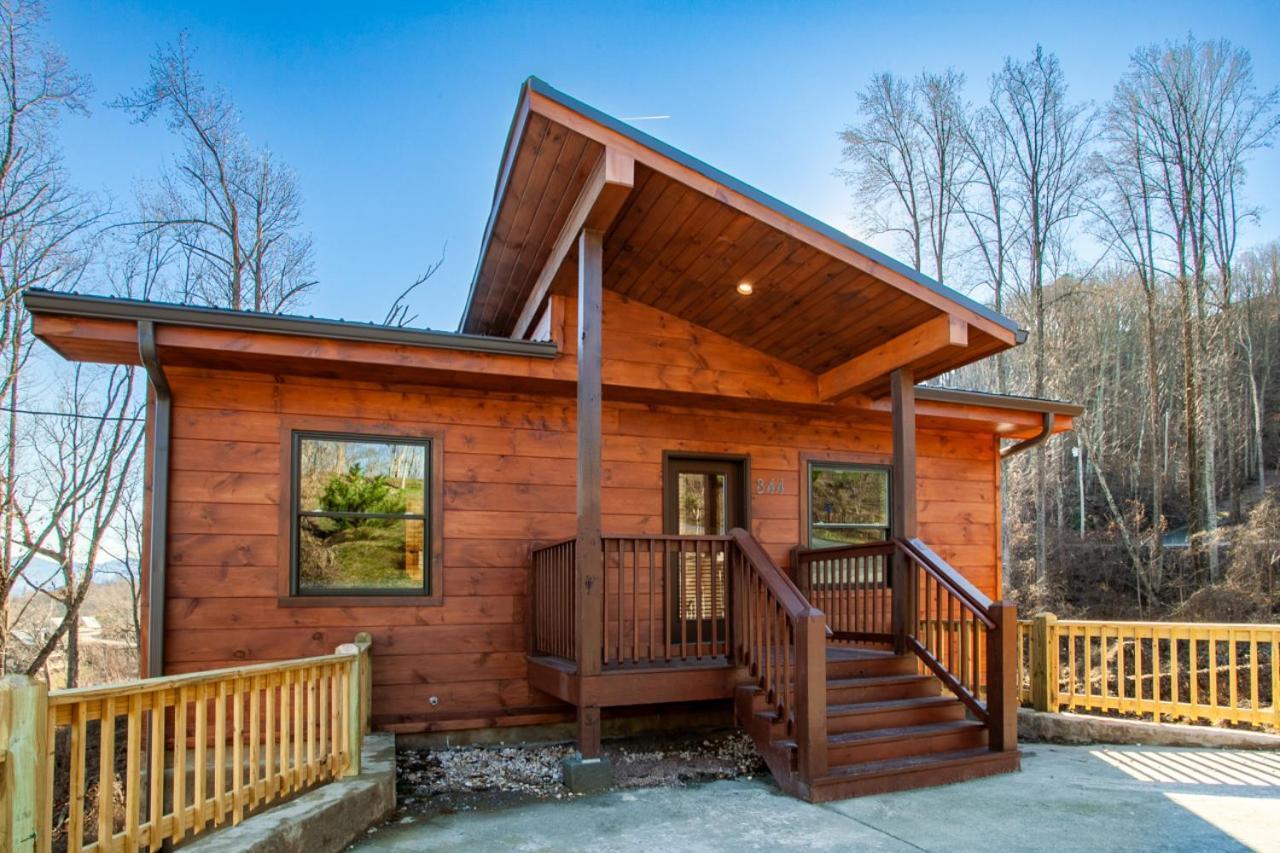 Brand New Build Cozy Cottage With Mountain View Gatlinburg Exteriör bild