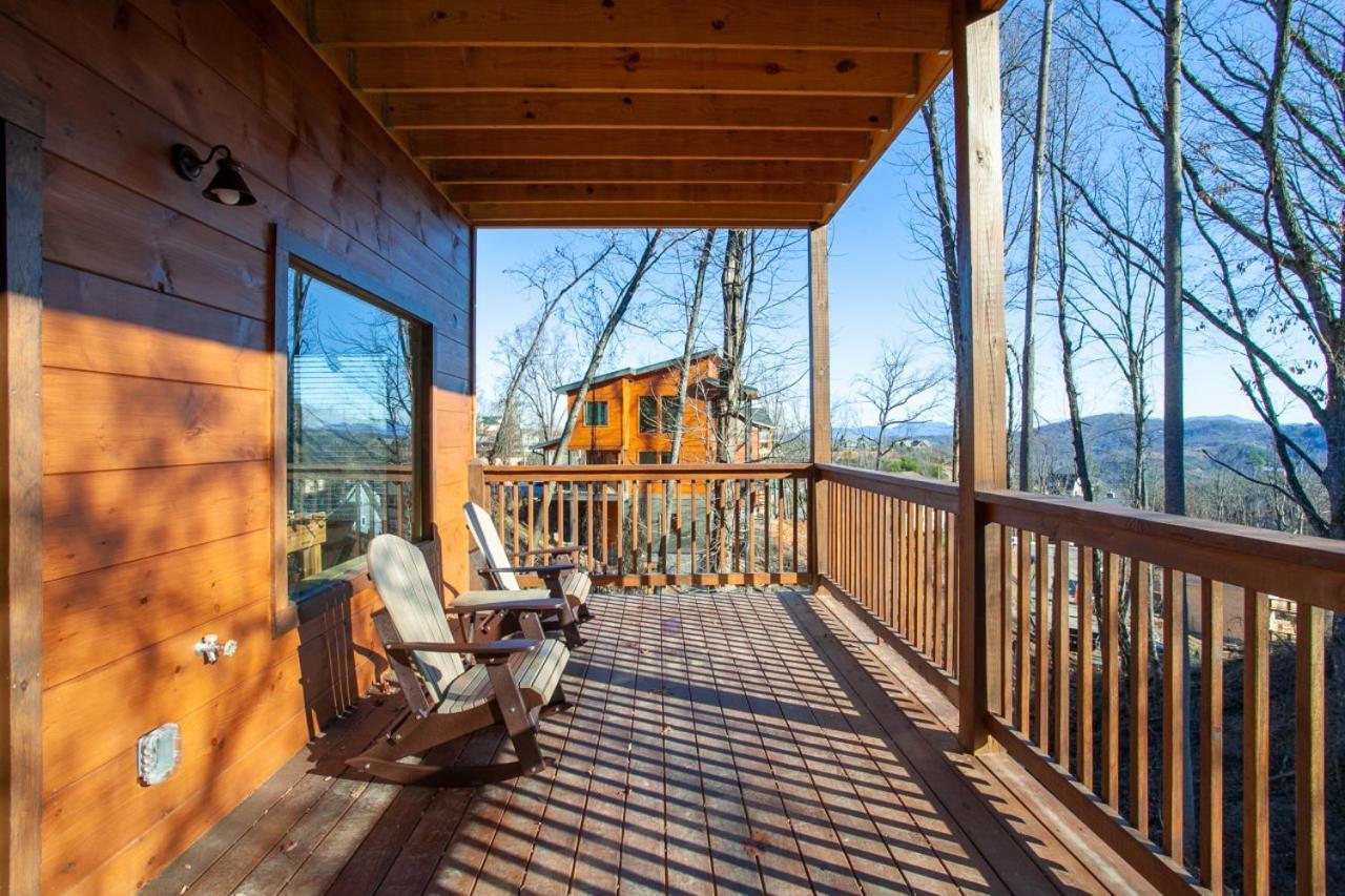 Brand New Build Cozy Cottage With Mountain View Gatlinburg Exteriör bild